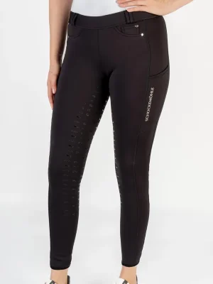 Highlight Reitleggings Damen Winter Riding Tights II mit Vollgrip