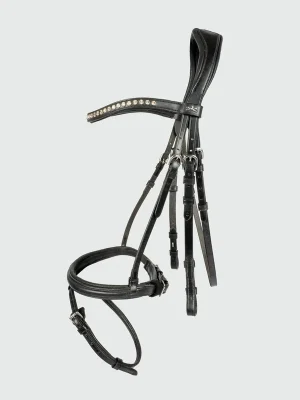 Anatomische Trense Rome Select in schwarz\\/crystal Begrenztes Angebot