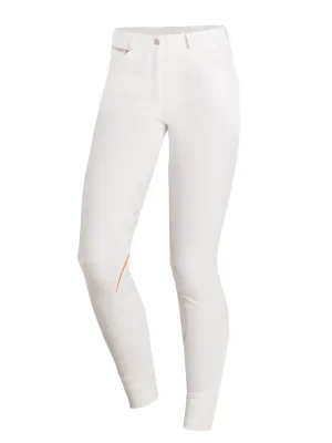 Bestpreis Reithose Damen Carina Grip mit Voll-Grip in weiß