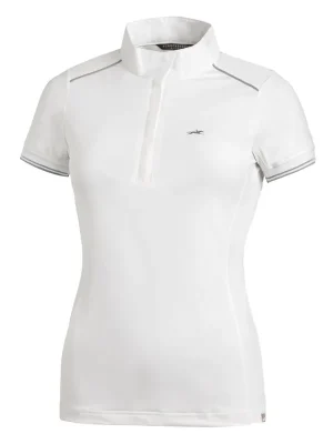 Turniershirt Damen Adrianna UV in weiß Kostenloser Rückversand