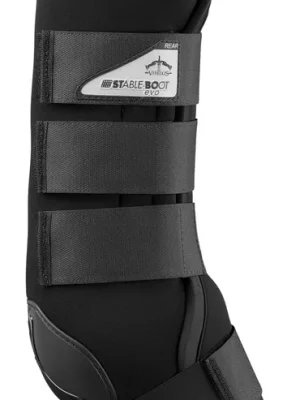 Zertifiziert Stallgamasche EVO Rear in schwarz