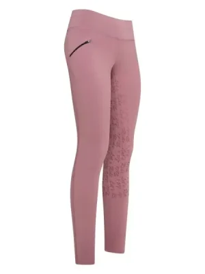 Neue Kollektion Reitleggins Kinder ERDietse Vollgrip in Nostalgic pink